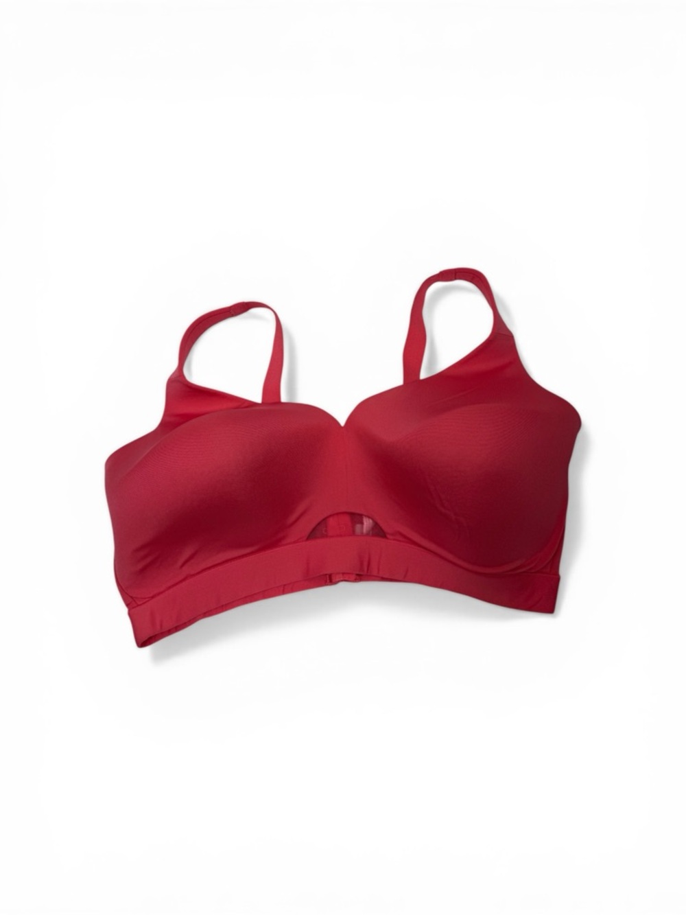 Cacique lightly lined no wire Bra in Berry red size 40DDD (F)
